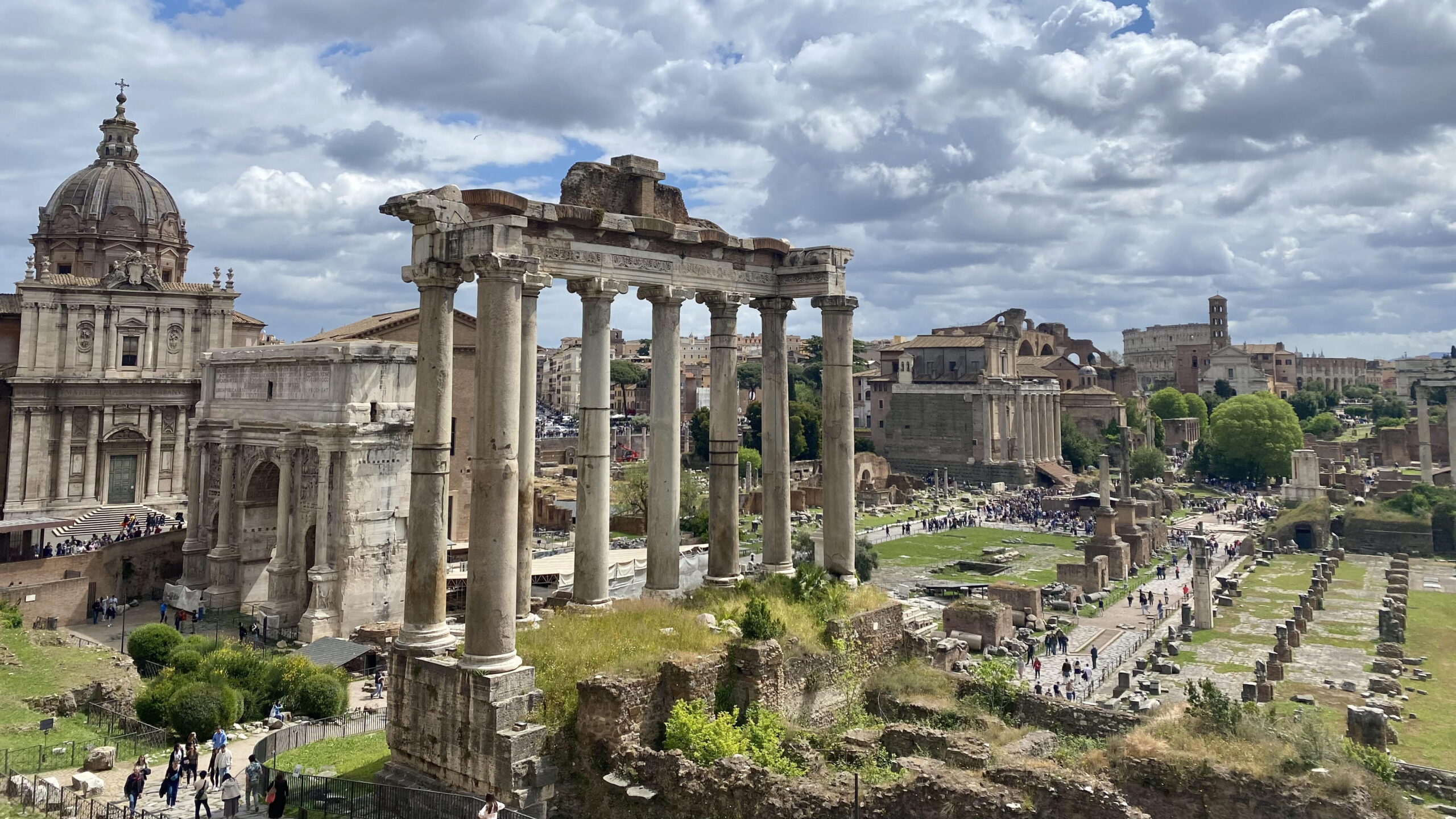 Ruins at the Roman Forum