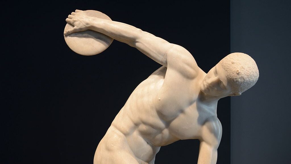 Discobolus in National Roman Museum