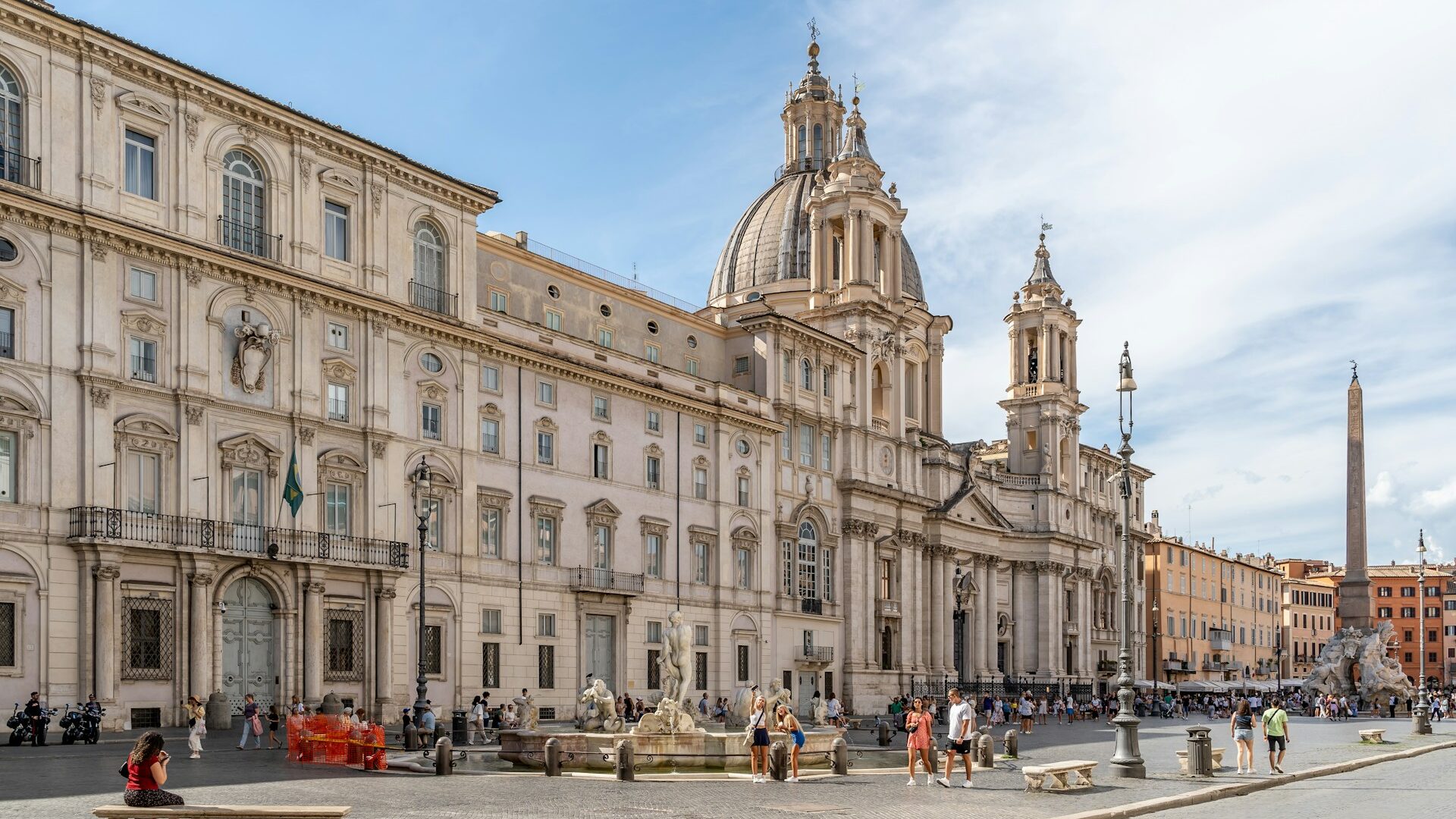 Church of Sant’Agnese in Agone in Piazza Navona