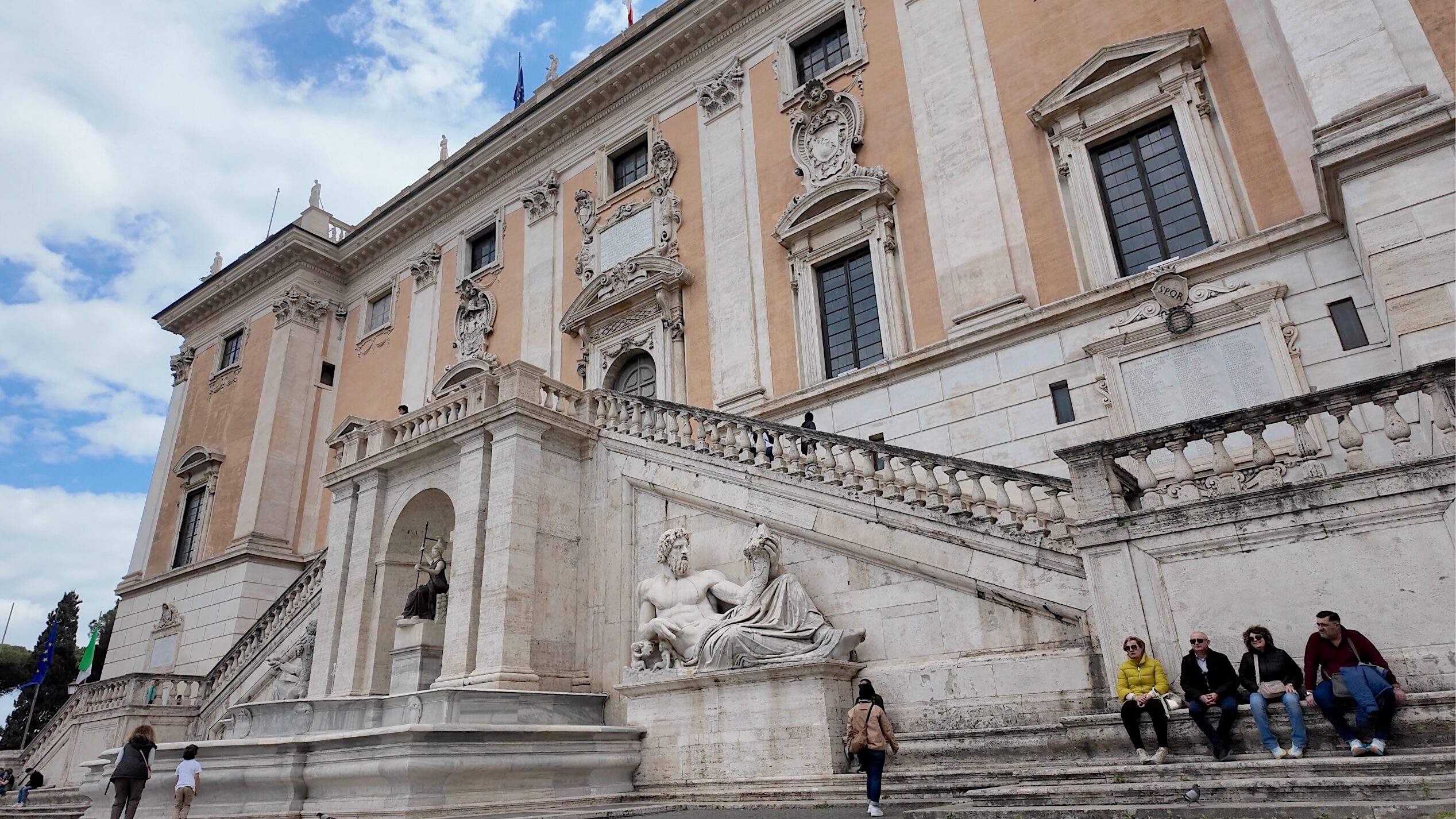 One of Capitoline Museums Rome buildings